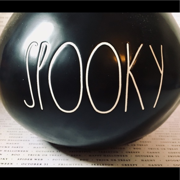 Halloween Rae Dunn Black Witch Spooky Cauldron - Picture 3 of 7